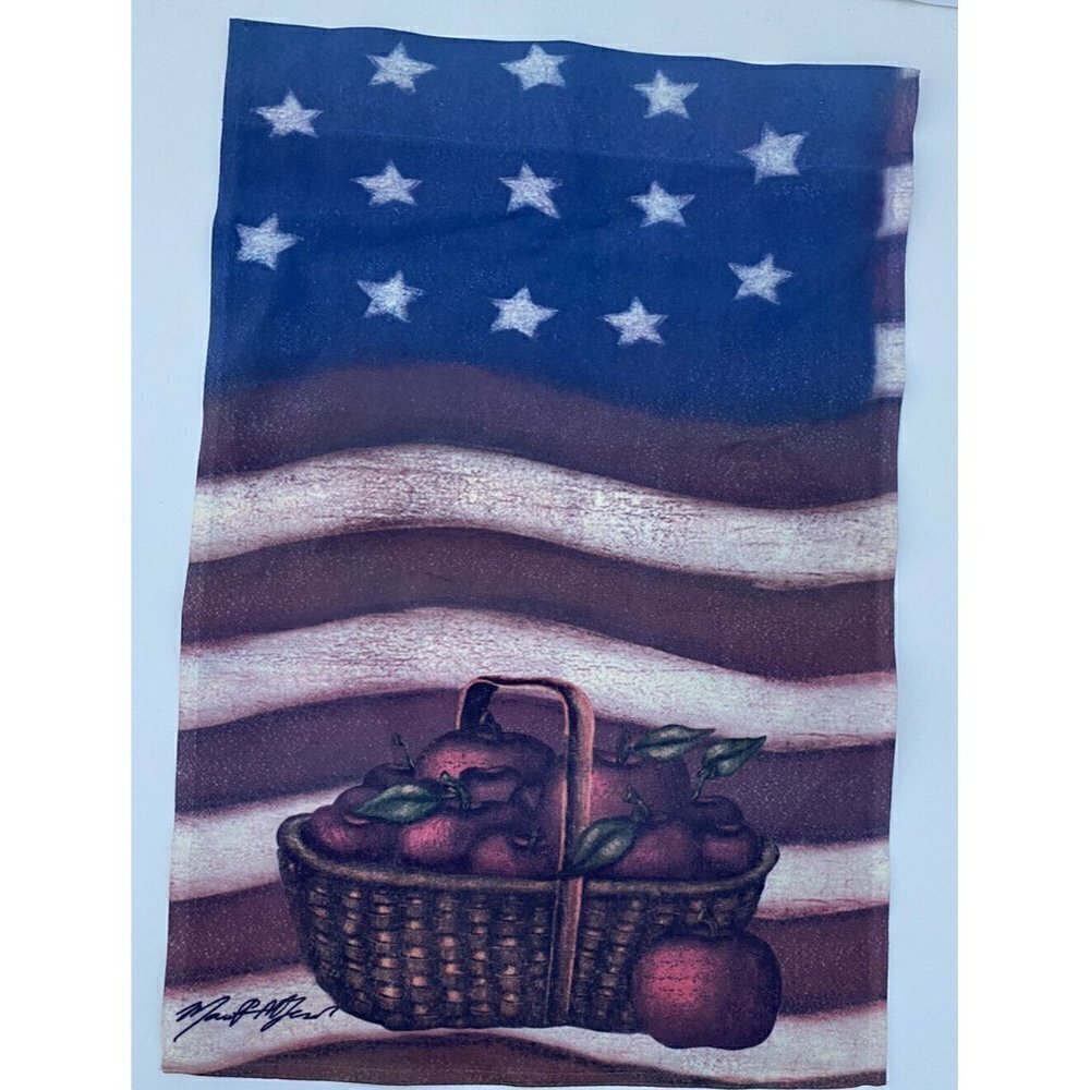 NEW‎ Toland Garden Art Flag 12” x 15.5” Americana